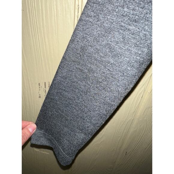 Torrid Medium / Large Cardigan Hoodie Sweatshirt Open Hooded Heather Gray (00) - Picture 8 of 13